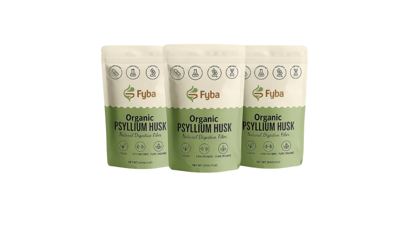 Psyllium Husk 200g Pure & Natural Seed Husk Pack of 3